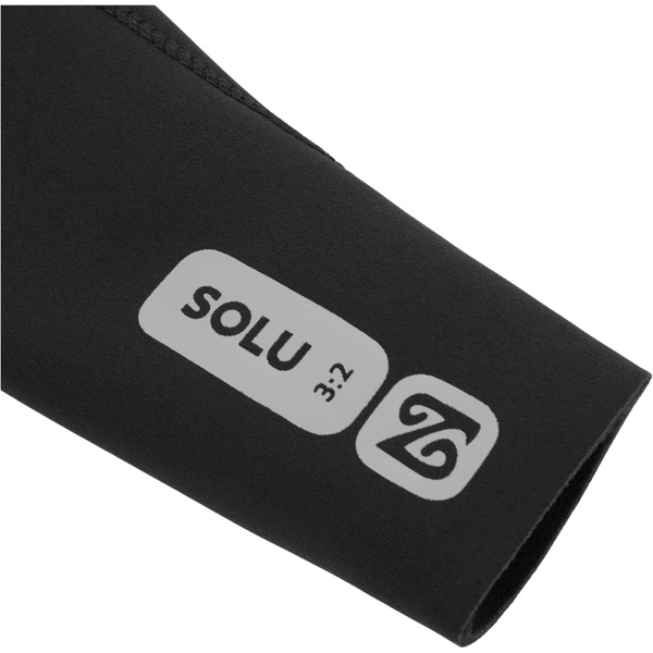 2026 Nyord Hommes Solu Yulex 3/2mm Chest Zip Combinaison Néoprène SOLM32001 - Black